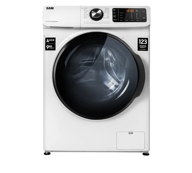 ماشین لباسشویی سام مدل DD-P1480 ظرفیت 9 کیلوگرم