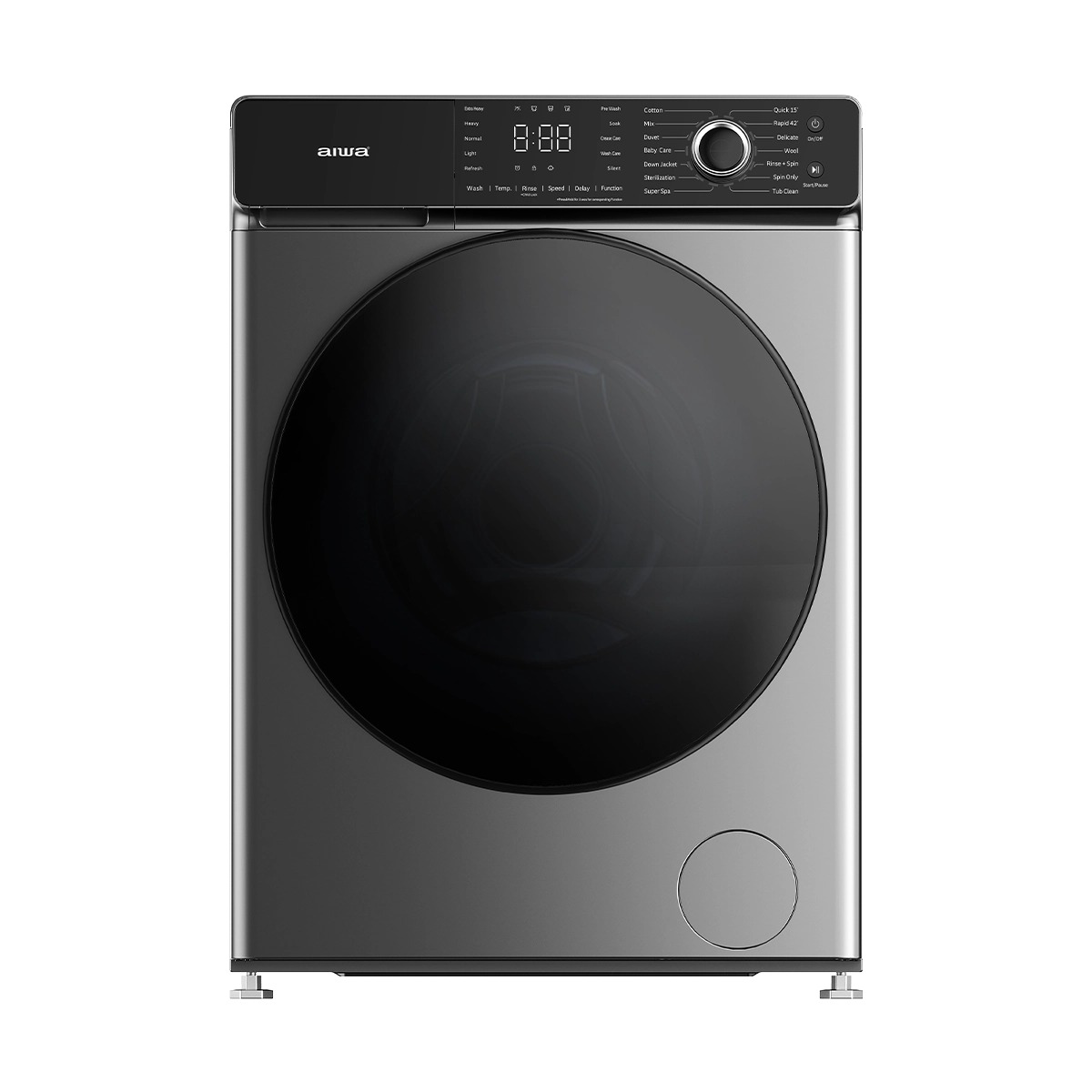 ماشین لباسشویی آیوا مدل DW-GJD08  ظرفیت 8 کیلوگرم